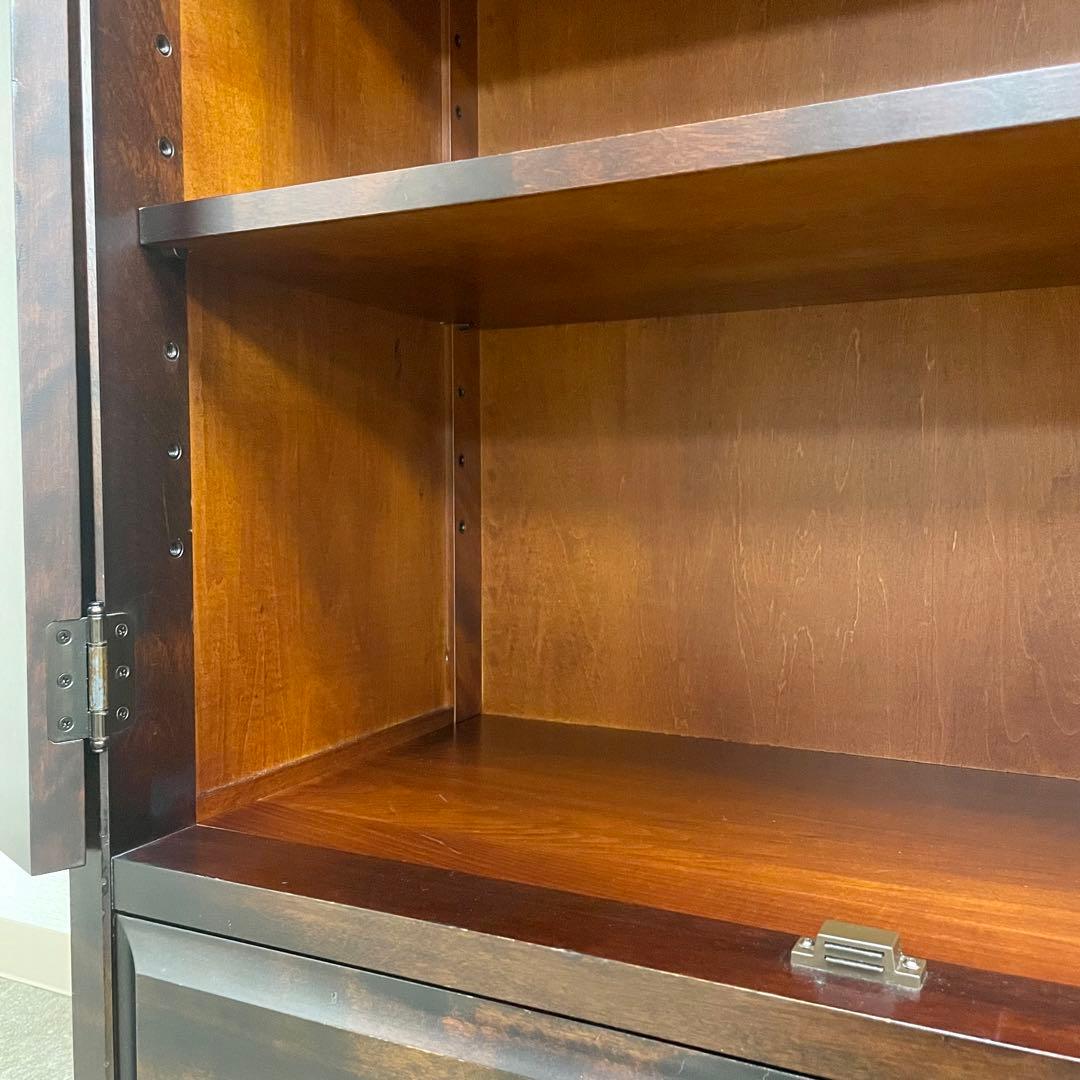 【クラレインテリア】\"北海道民芸家具\" 書棚