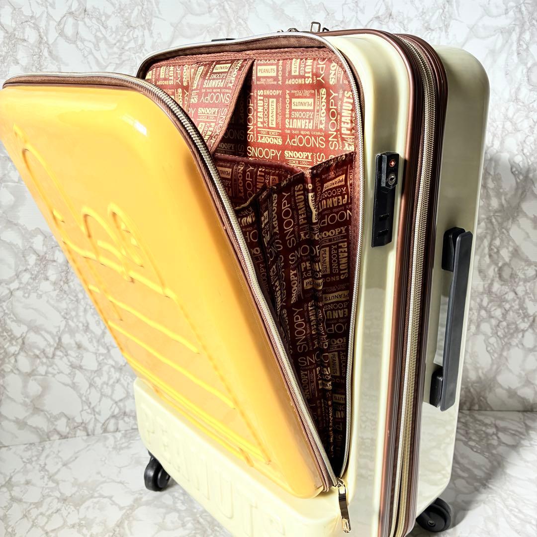 大人気★PEANUTS スヌーピー　キャリーケース Ｍ