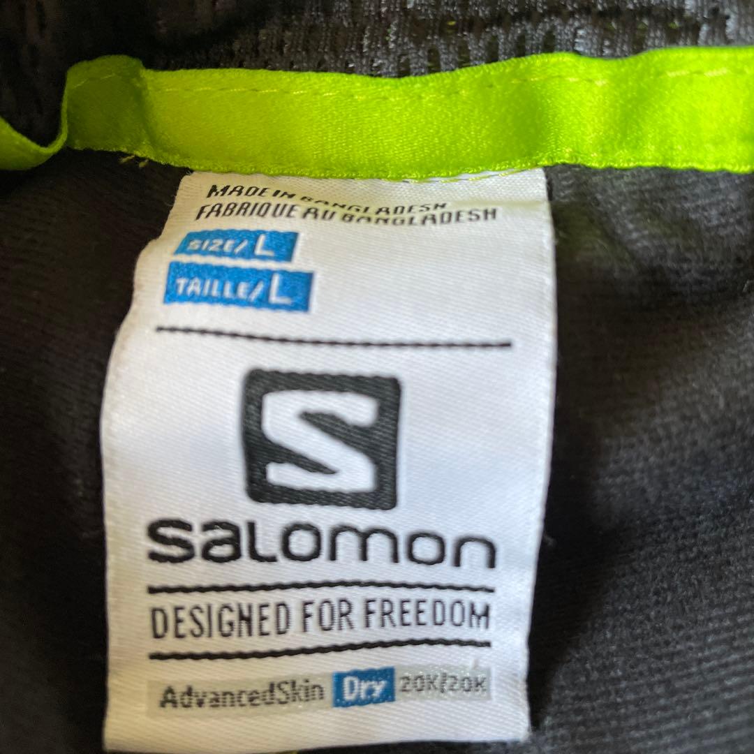 Salomon スキーウェア 男性用　サロモン　トップス・M.パンツ・Ｌ