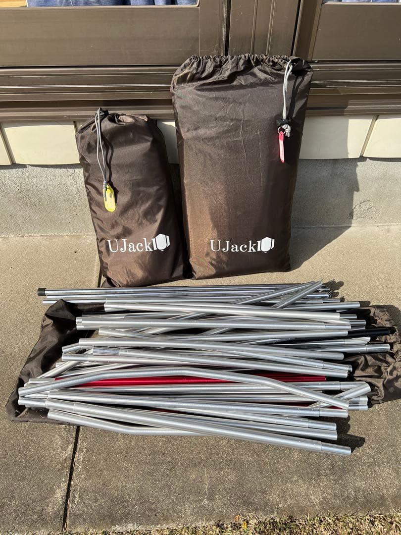 ujack ベローズテント ルーフシート お座敷シート付き