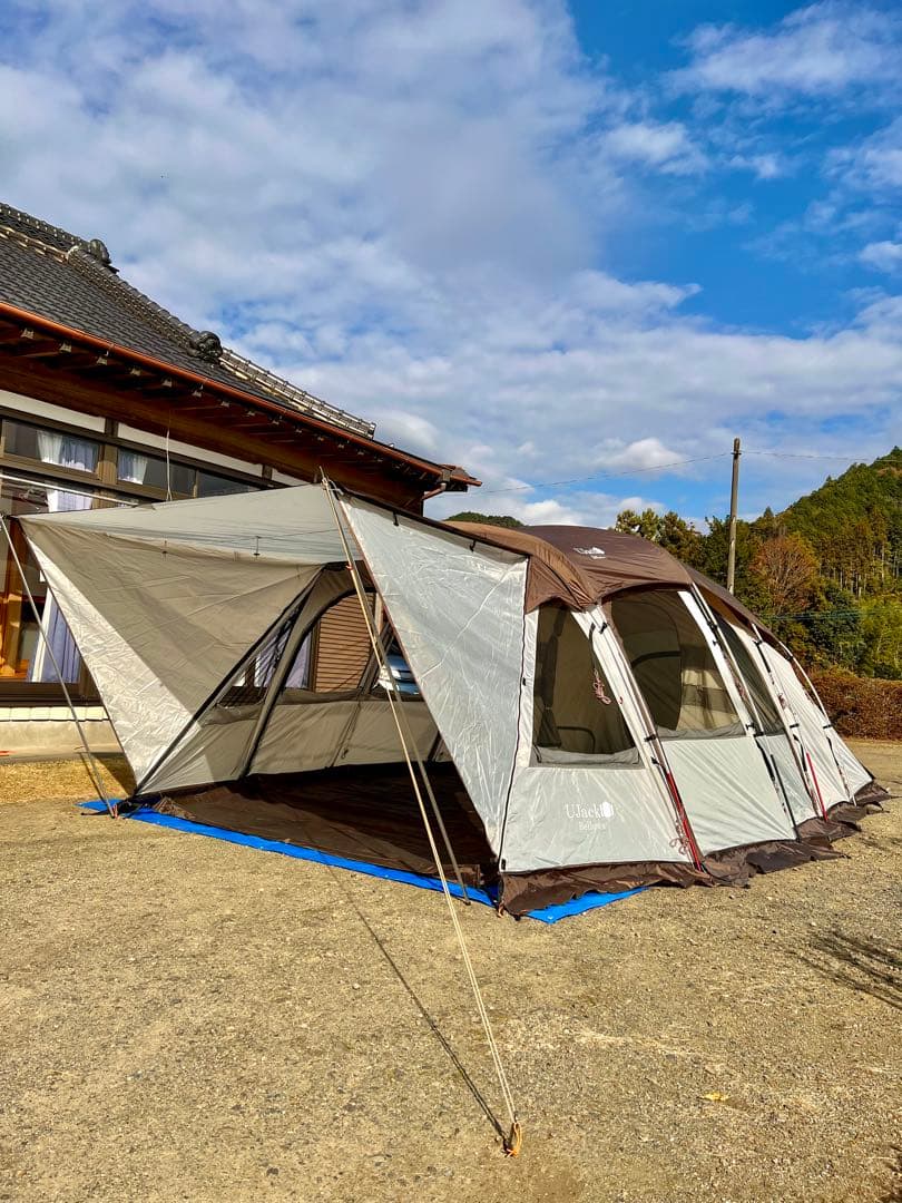 ujack ベローズテント ルーフシート お座敷シート付き