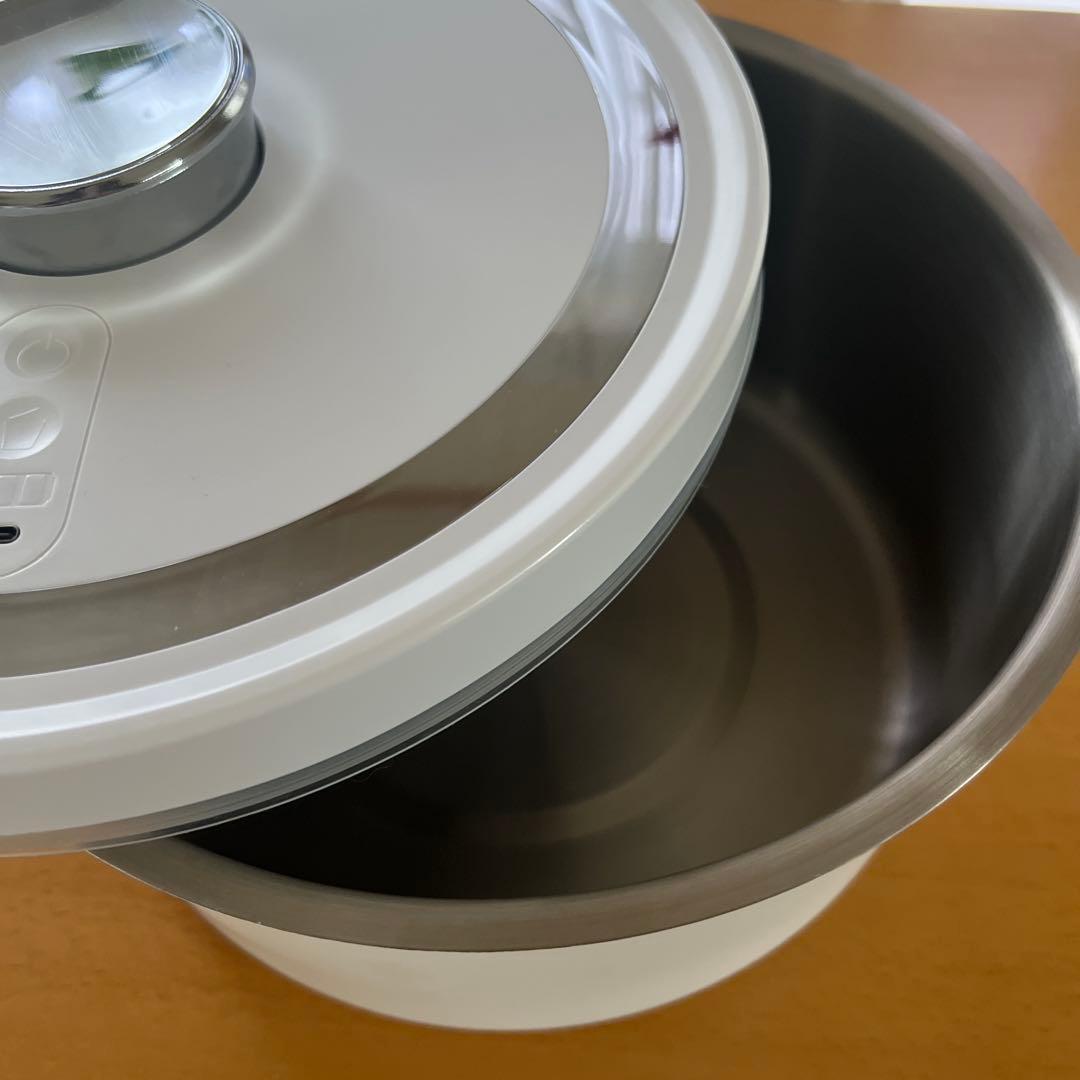 オーブル OoBLE ミニ 真空保存容器 6.5L ★即日発送★ 充電ケーブル付