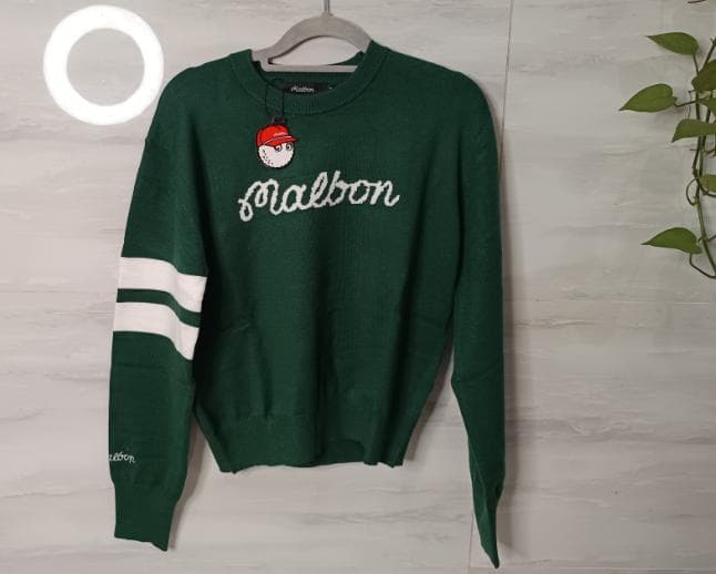 Malbon ゴルフ ニット 2025秋冬 新作 レディース 高弾力 保温 美品