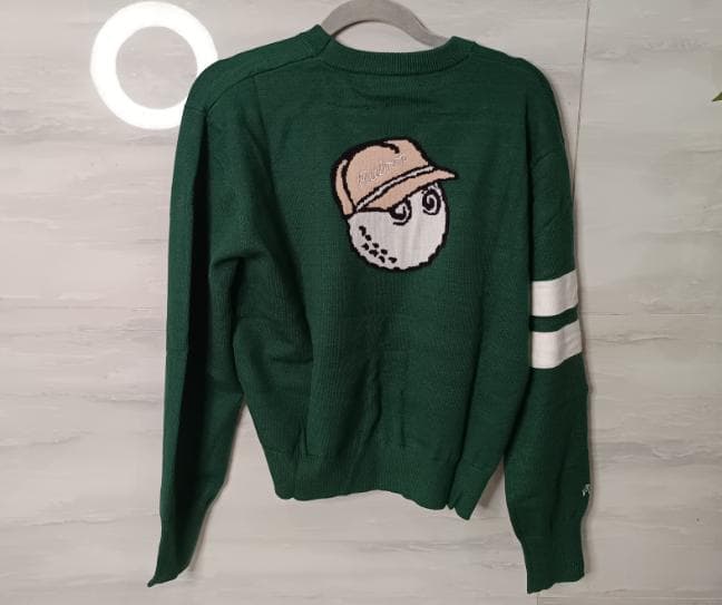 Malbon ゴルフ ニット 2025秋冬 新作 レディース 高弾力 保温 美品