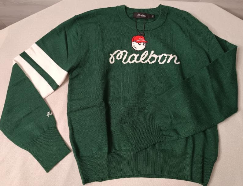 Malbon ゴルフ ニット 2025秋冬 新作 レディース 高弾力 保温 美品