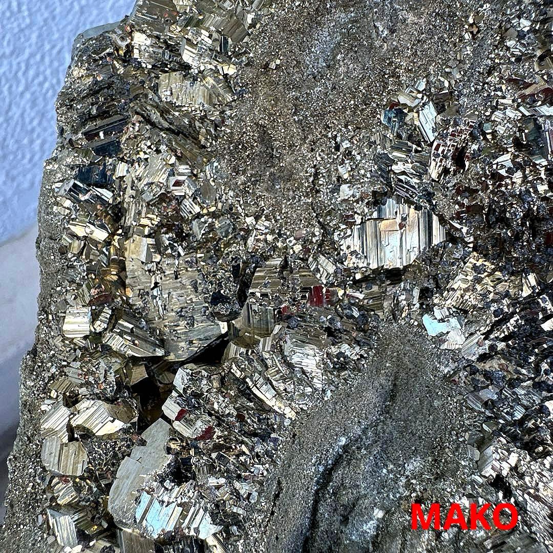 M1768☆パイライト原石クラスター2.7Kg☆天然石　原石☆N50716