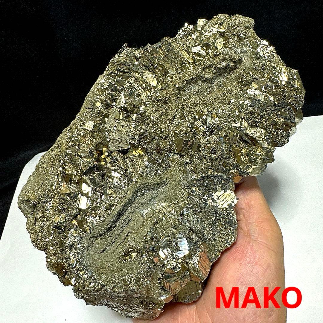 M1768☆パイライト原石クラスター2.7Kg☆天然石　原石☆N50716