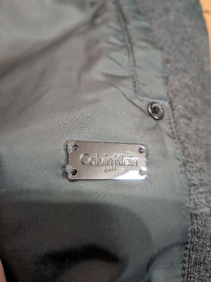   golf カルバンクライン　グレー ジャケット　レア