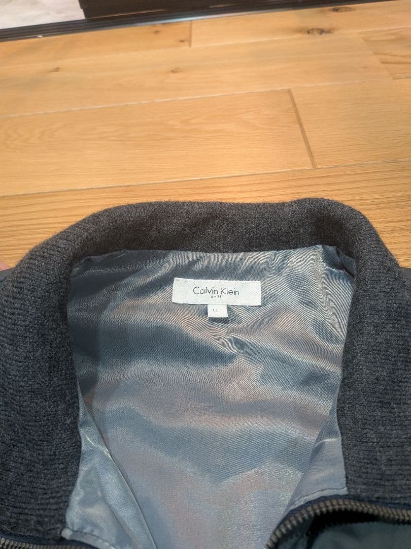   golf カルバンクライン　グレー ジャケット　レア