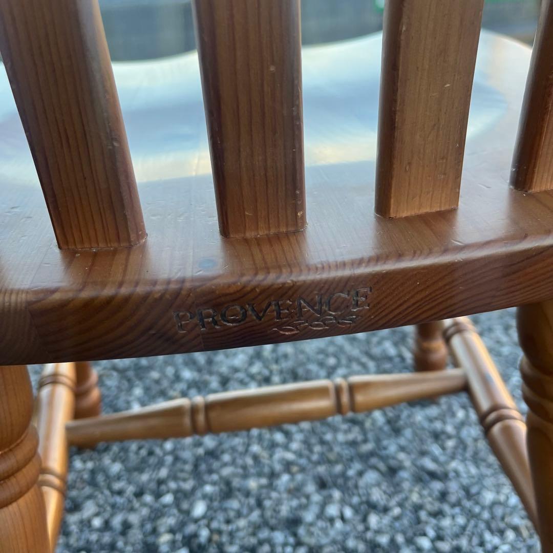 ①コスガ PROVINCE パイン無垢材 ダイニングチェア フレンチカントリー