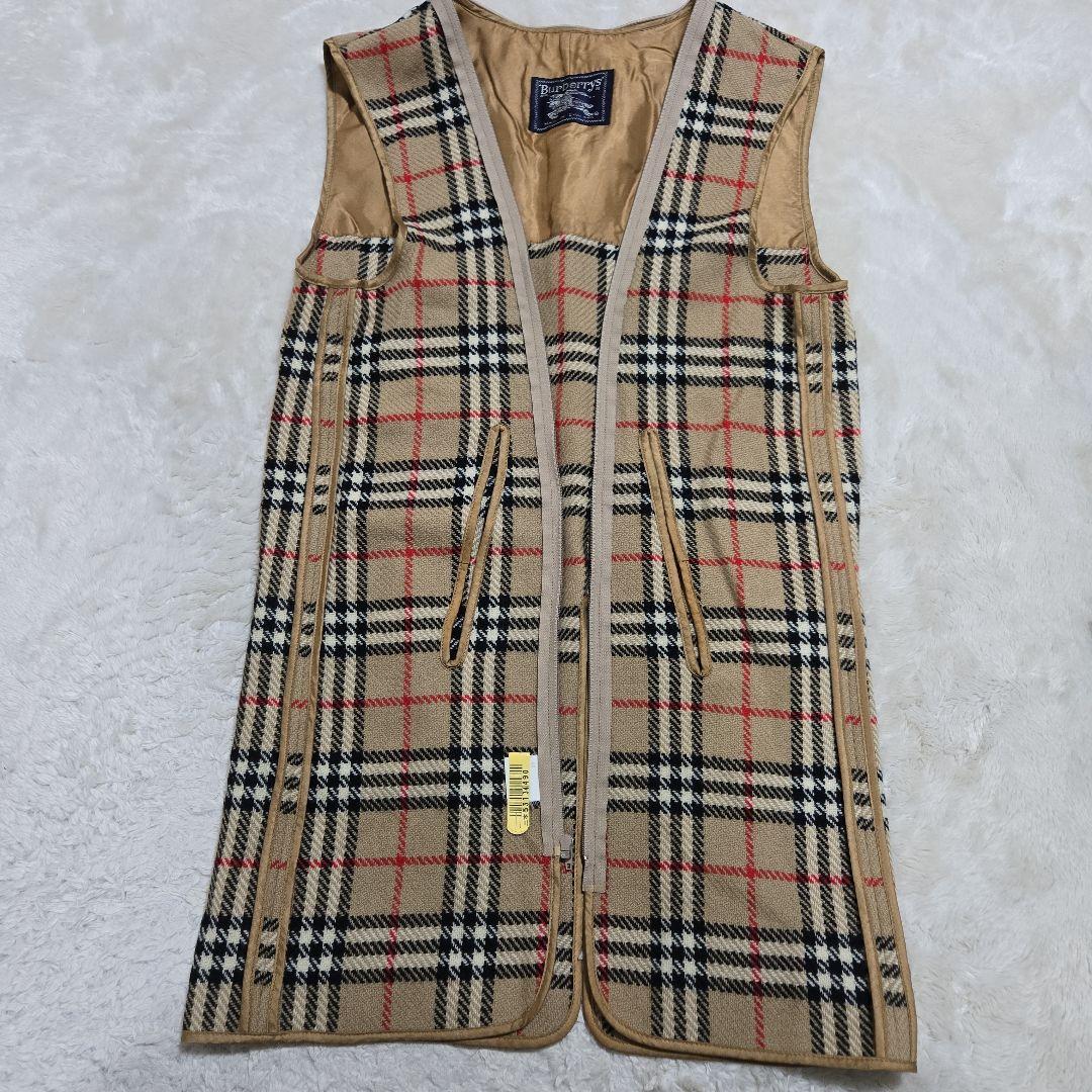 バーバリーズ ステンカラーコート ウール ライナー付き ノバチェック