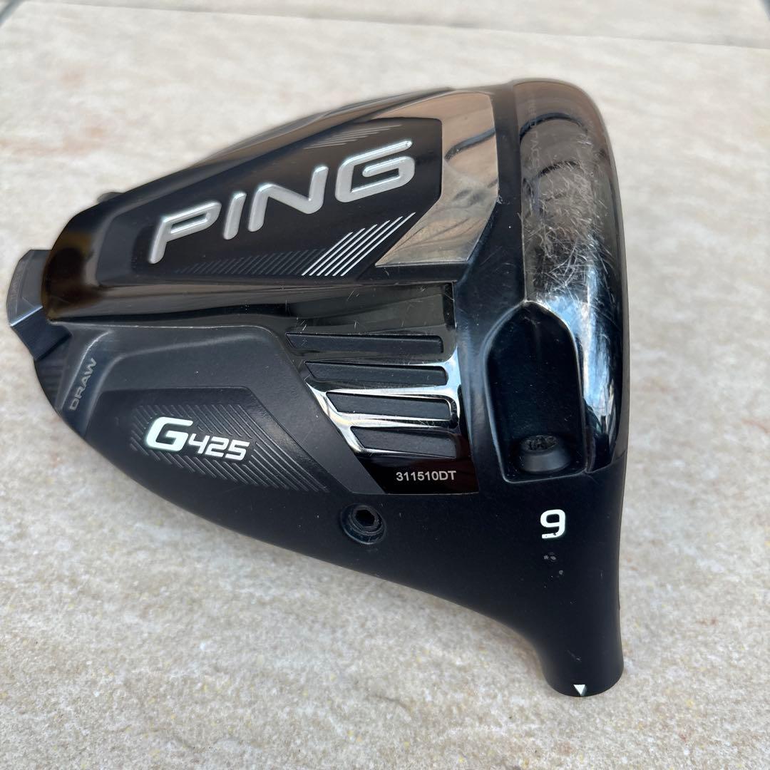 PING G425MAXドライバー　9° ヘッドのみ