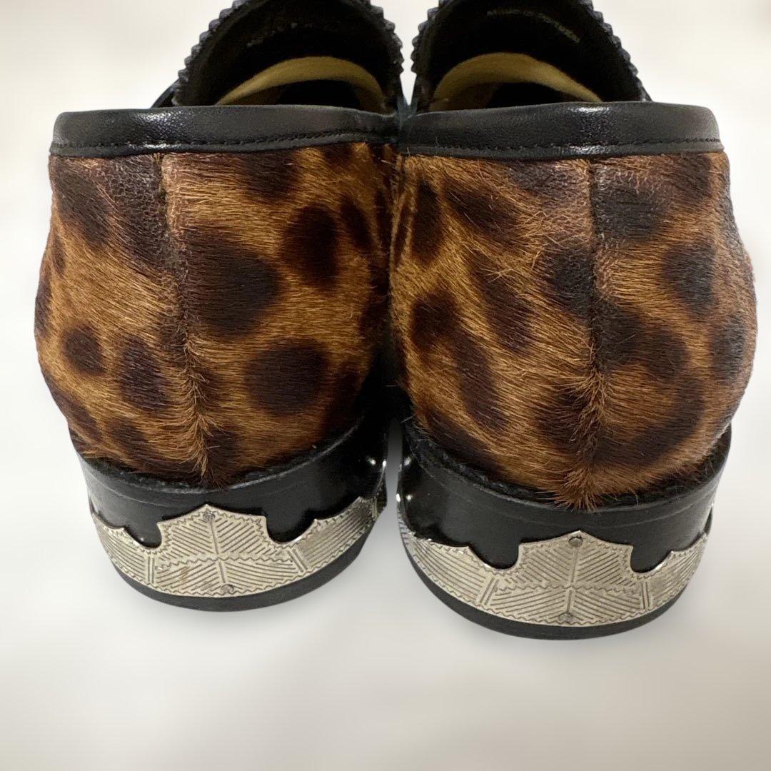 TOGA PULLA トーガプルラ レオパード 豹柄 ヒョウ柄　ローファー