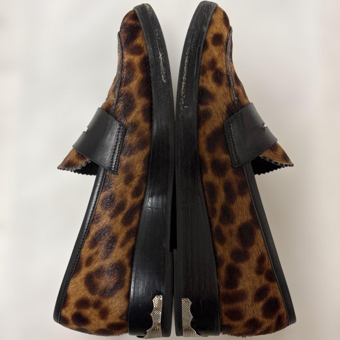 TOGA PULLA トーガプルラ レオパード 豹柄 ヒョウ柄　ローファー