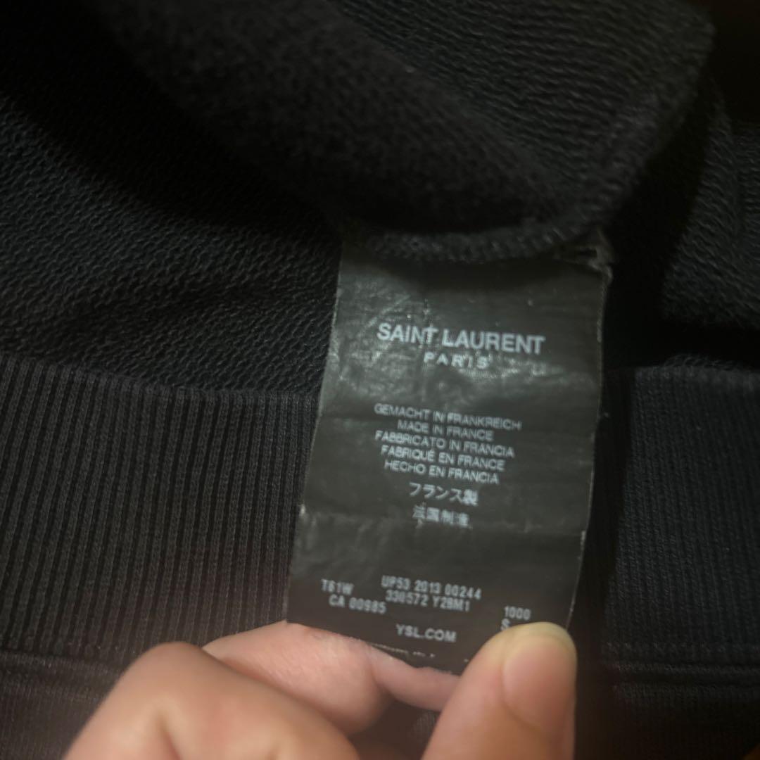 SAINT LAURENT 13AW デストロイチェーンパーカー