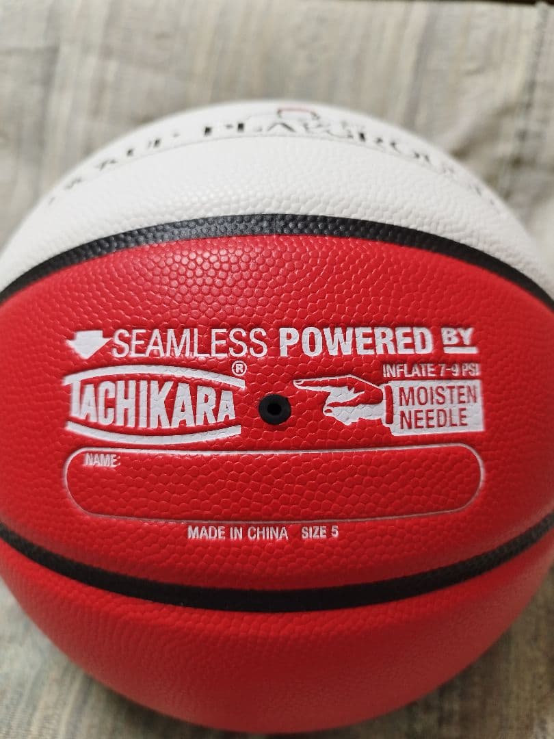 未使用　５号　TACHRKARA スラムダンク 桜木花道　ボールサック付き