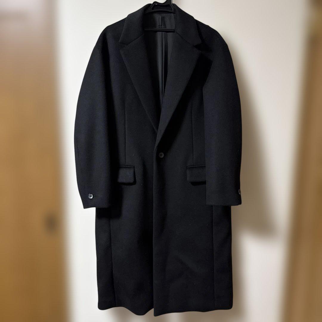 ABYTS BEAVERチェスターコート ブラック Lサイズ 佐藤健 メンズ