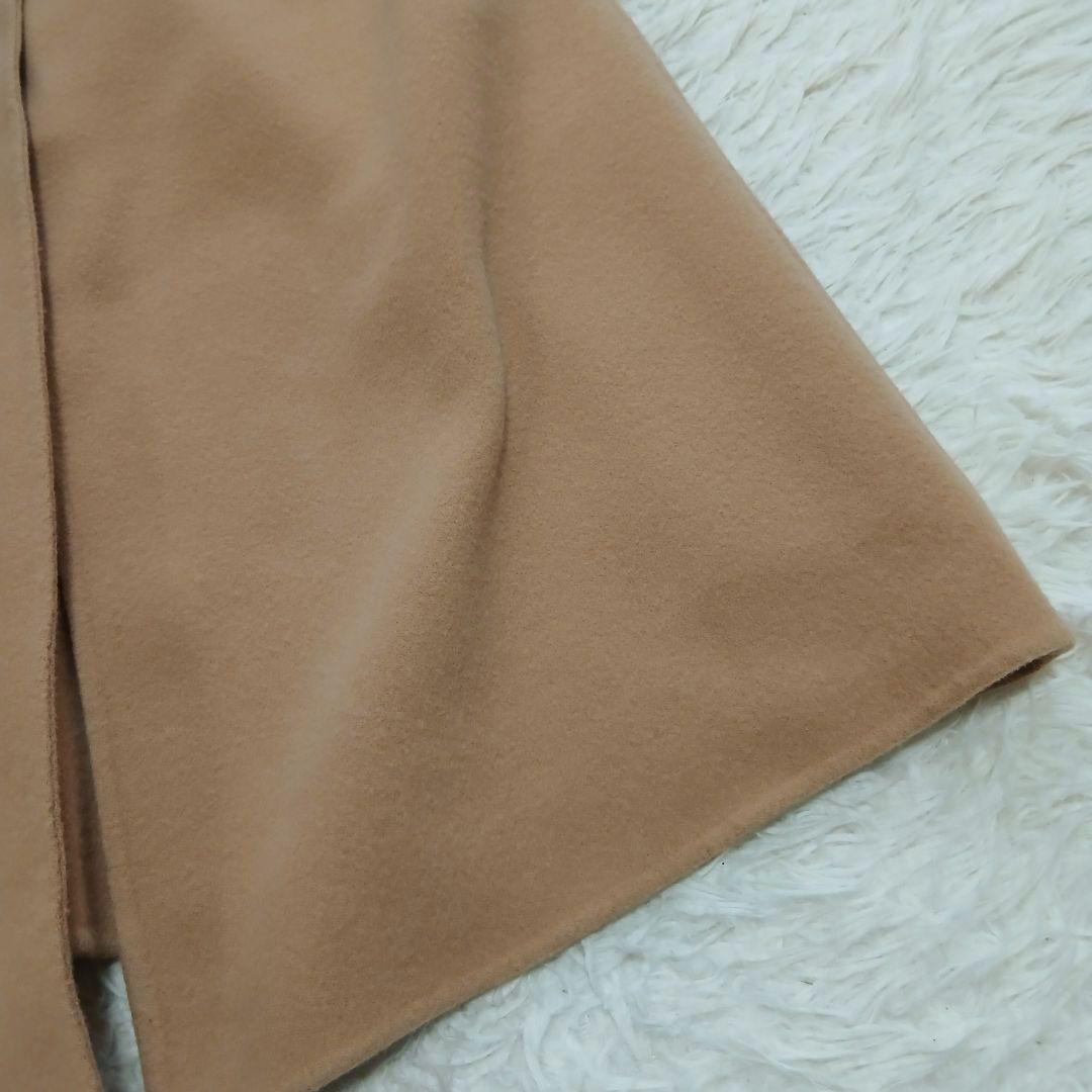 【23区】22AW【蛯原友里さん着用】ウールリバー ロングコートキャメル