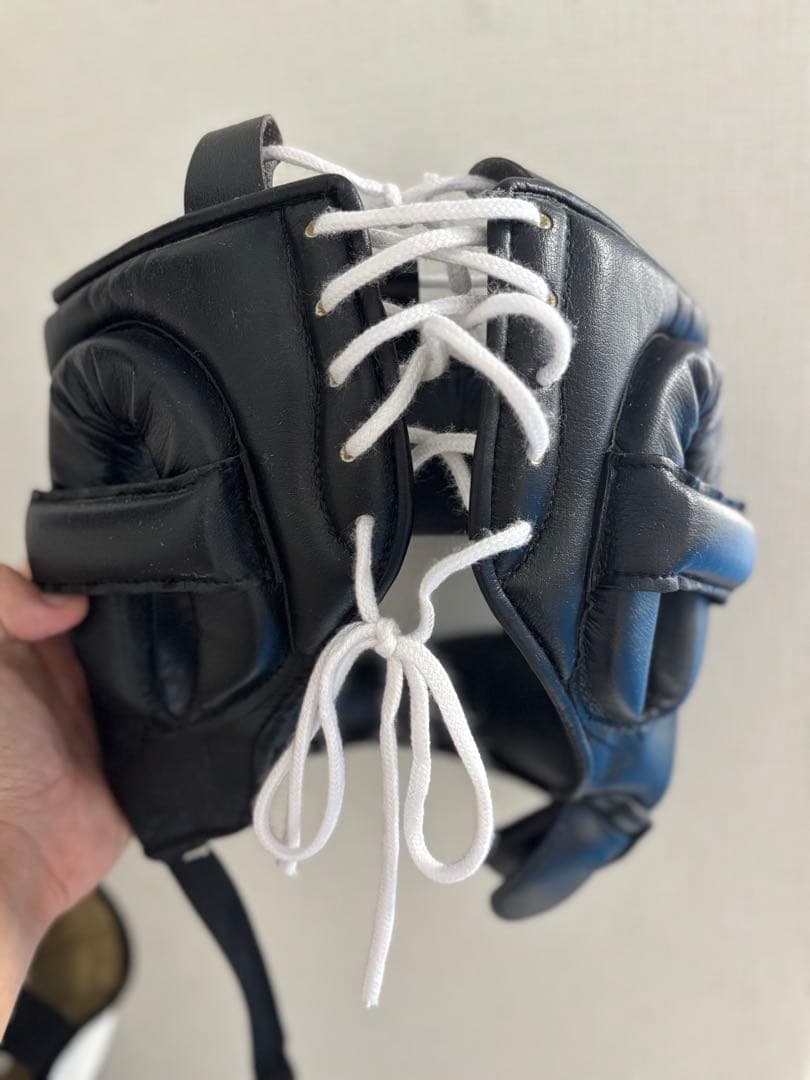 ウイニング製　フルフェイスヘッドギア FG5000 Lサイズ 黒 箱無し