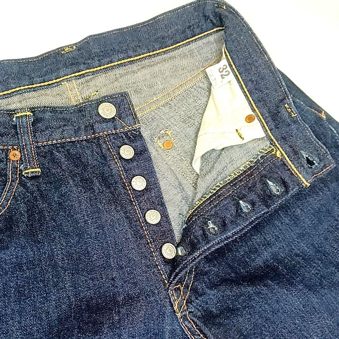 濃色☆W32】ダブルワークス DW5P 赤耳 大戦モデル インディゴ デニム