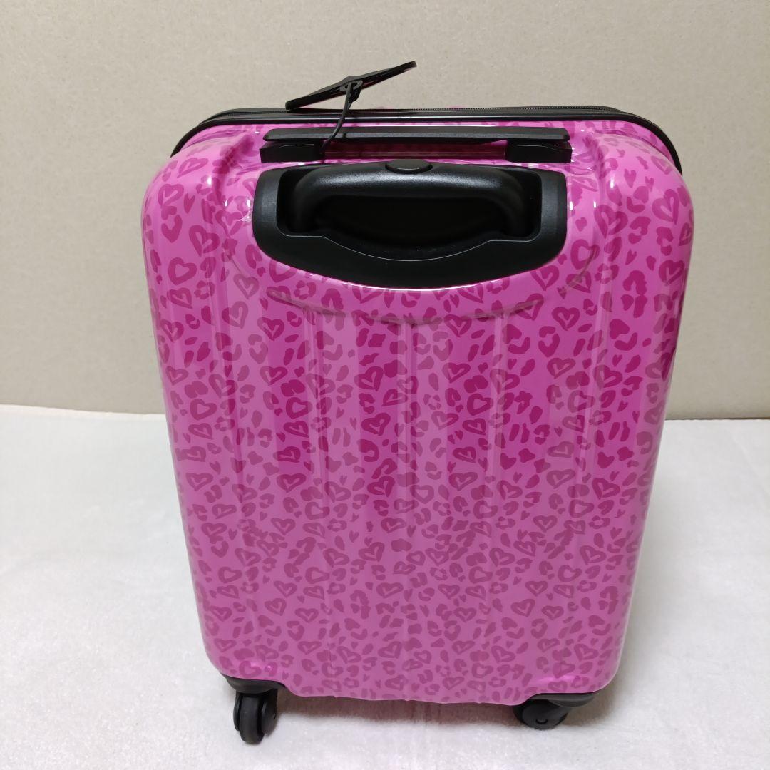【美品】VIVAYOU キャリーケース　ピンクヒョウ柄