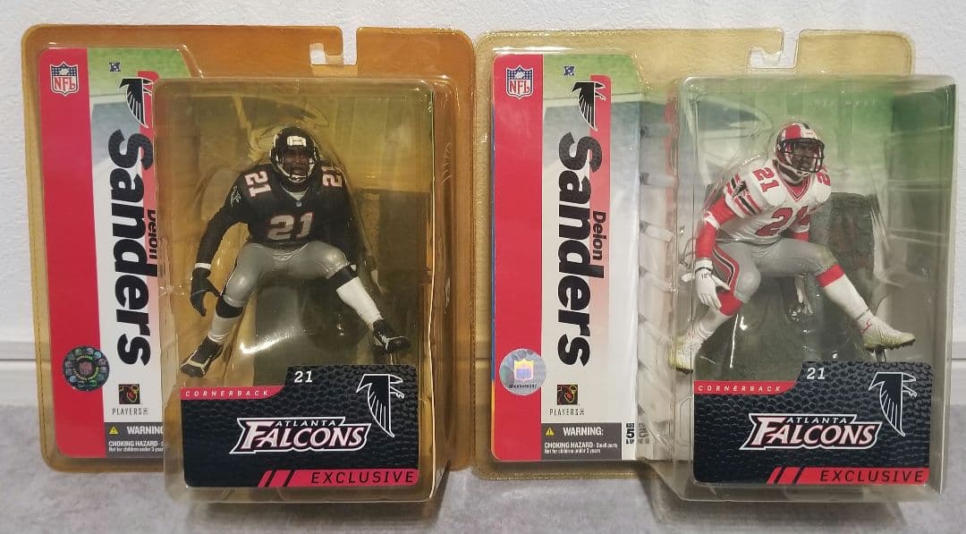 激レア 未開封】NFL マクファーレン 2体セット ☆ディオン・サンダース