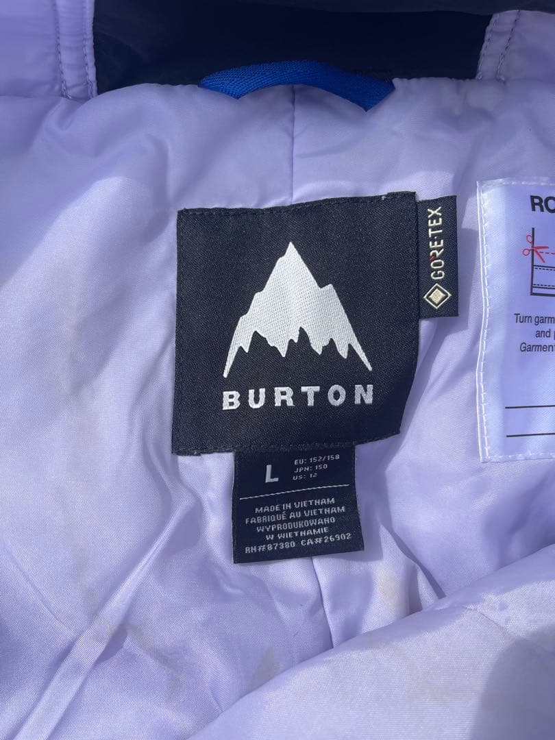 キッズBurtonパウラインGORE-TEX2Lジャケット&ビブパンツ23-24