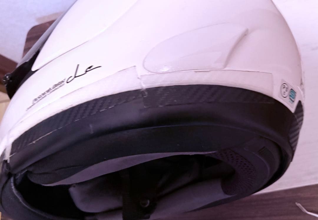 【USED】 Arai ヘルメット PROFILE グラスホワイトサイズM