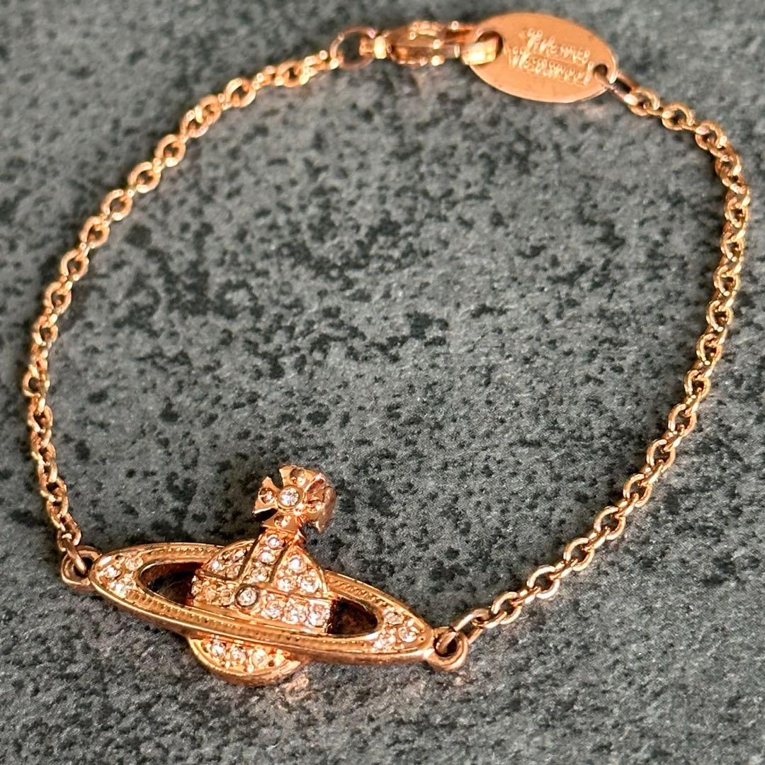 Vivienne Westwood オーブ ブレスレット ピンクゴールド