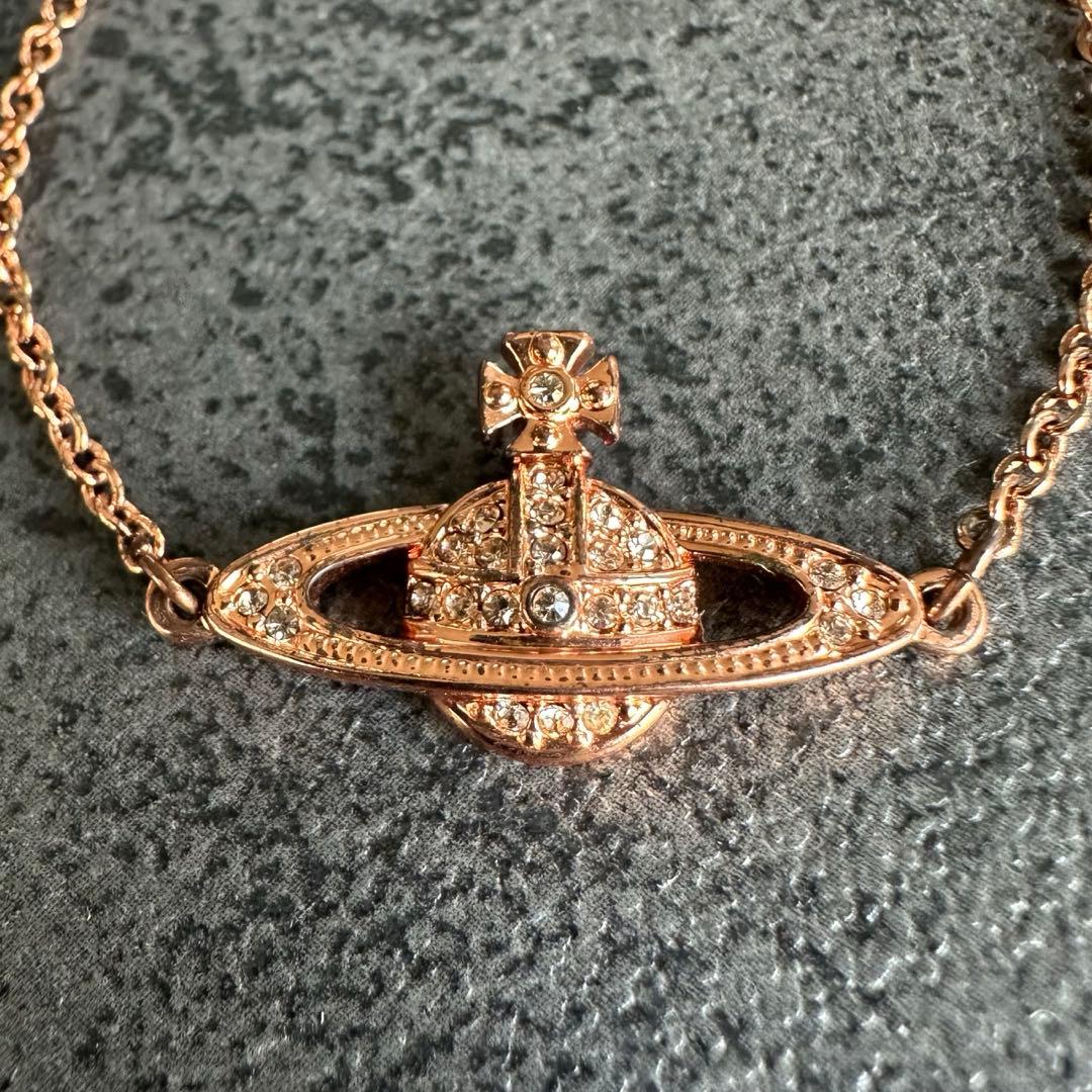 Vivienne Westwood オーブ ブレスレット ピンクゴールド