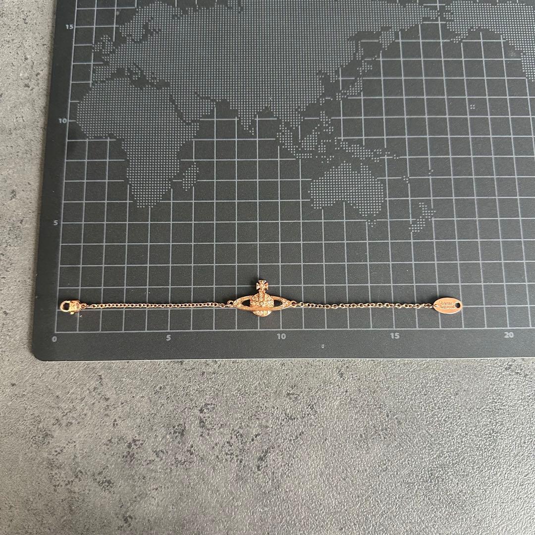 Vivienne Westwood オーブ ブレスレット ピンクゴールド