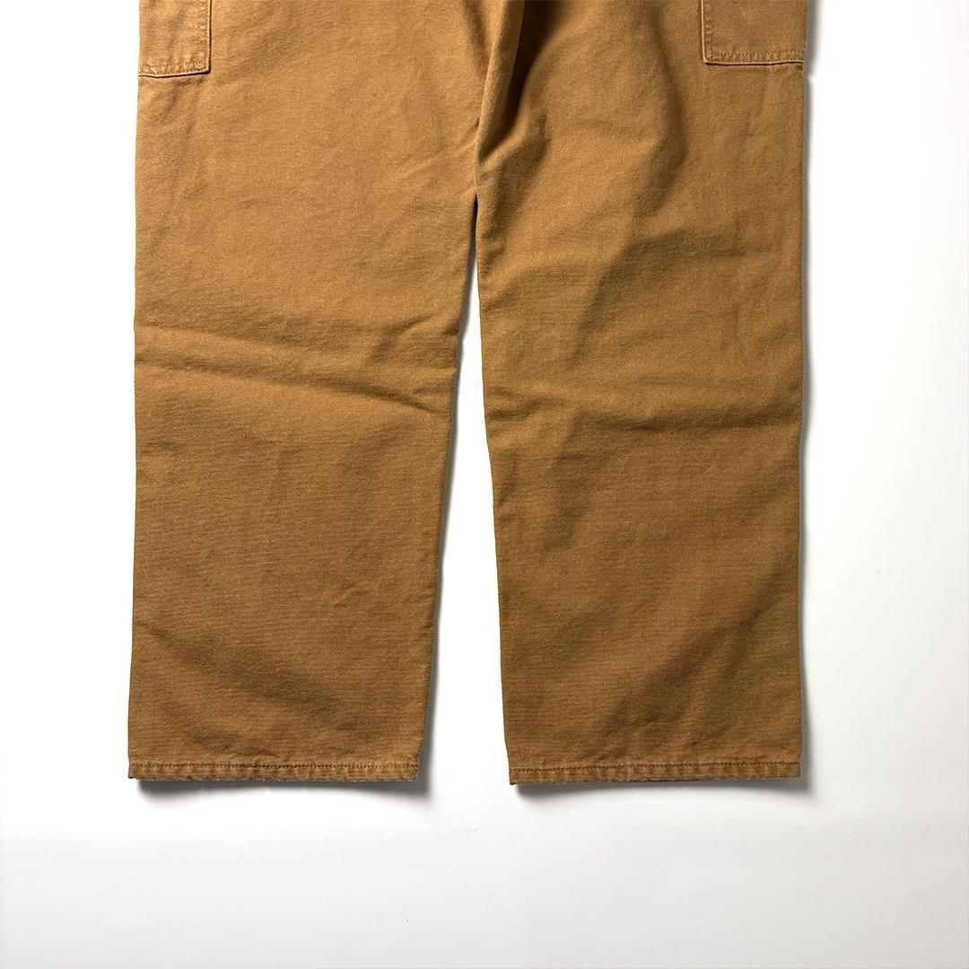 カーハート ペインターパンツ ブラウン W38 L32 ネルライナー