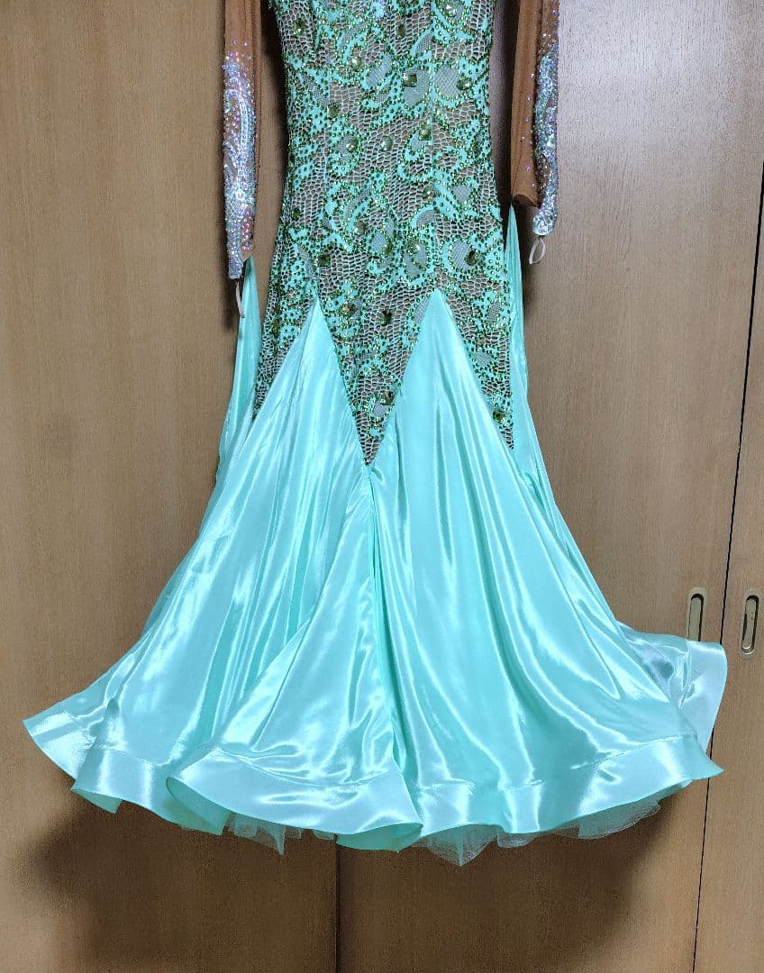 社交ダンス　スタンダード　ドレス　試着のみ