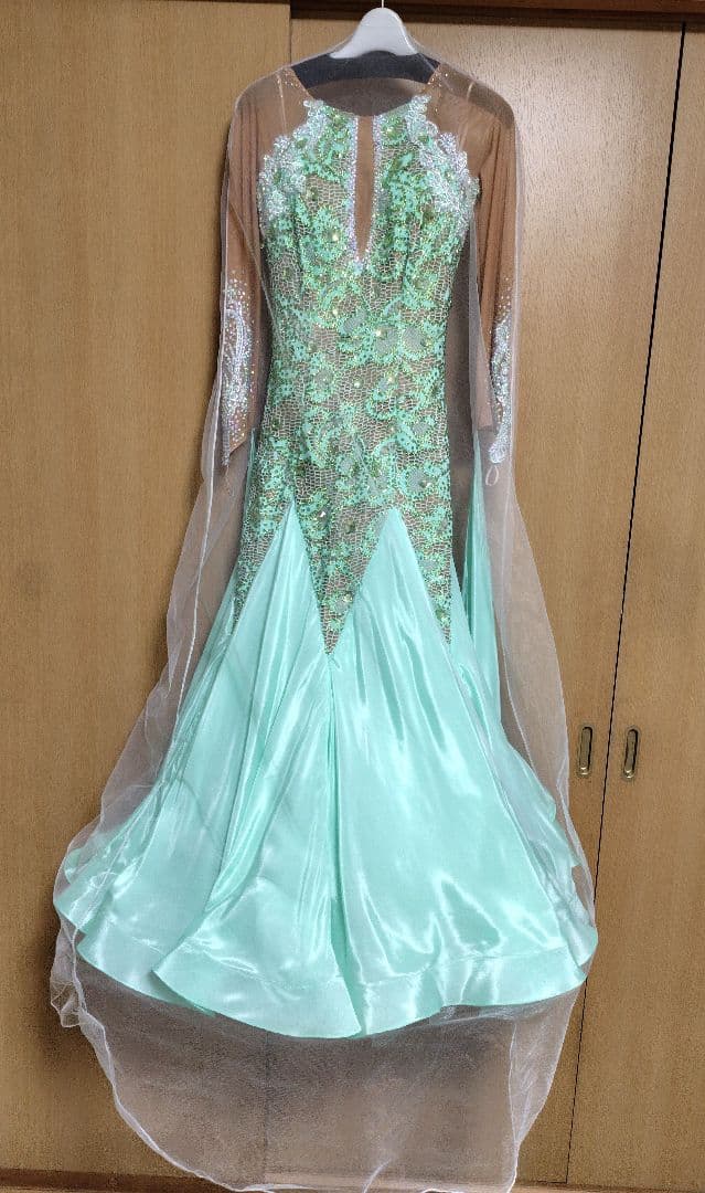 社交ダンス　スタンダード　ドレス　試着のみ