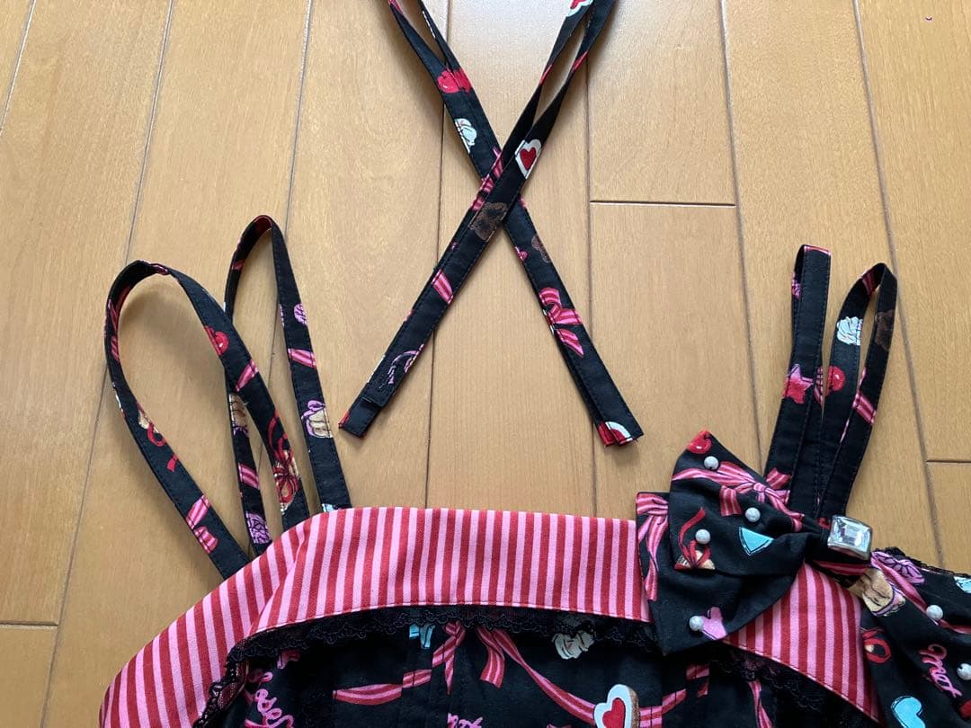 メタモルフォーゼ ハイウエストジャンパースカート