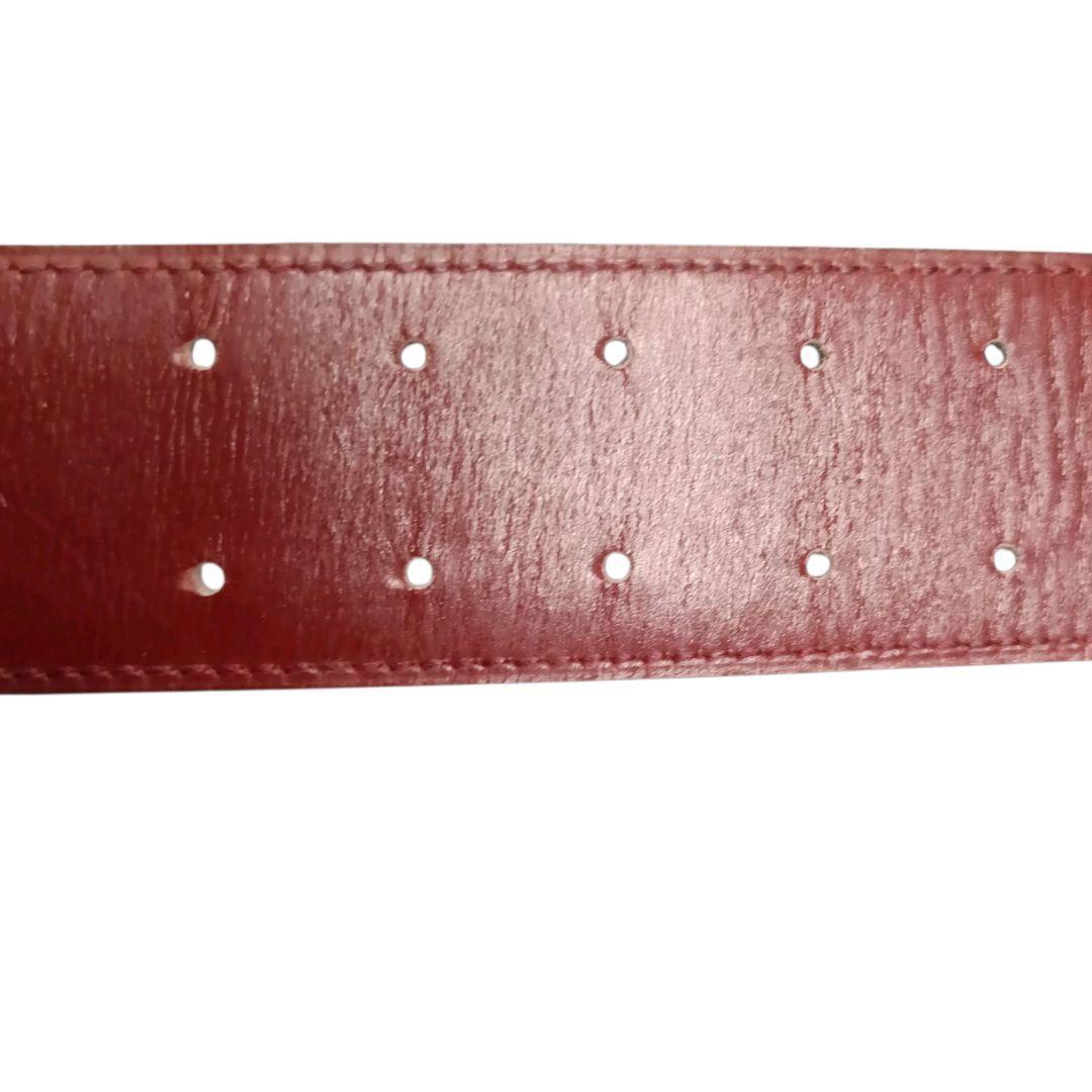 ✨HERMES 馬車ロゴ リバーシブル ゴールド金具 I◯刻印 仏製 ベルト