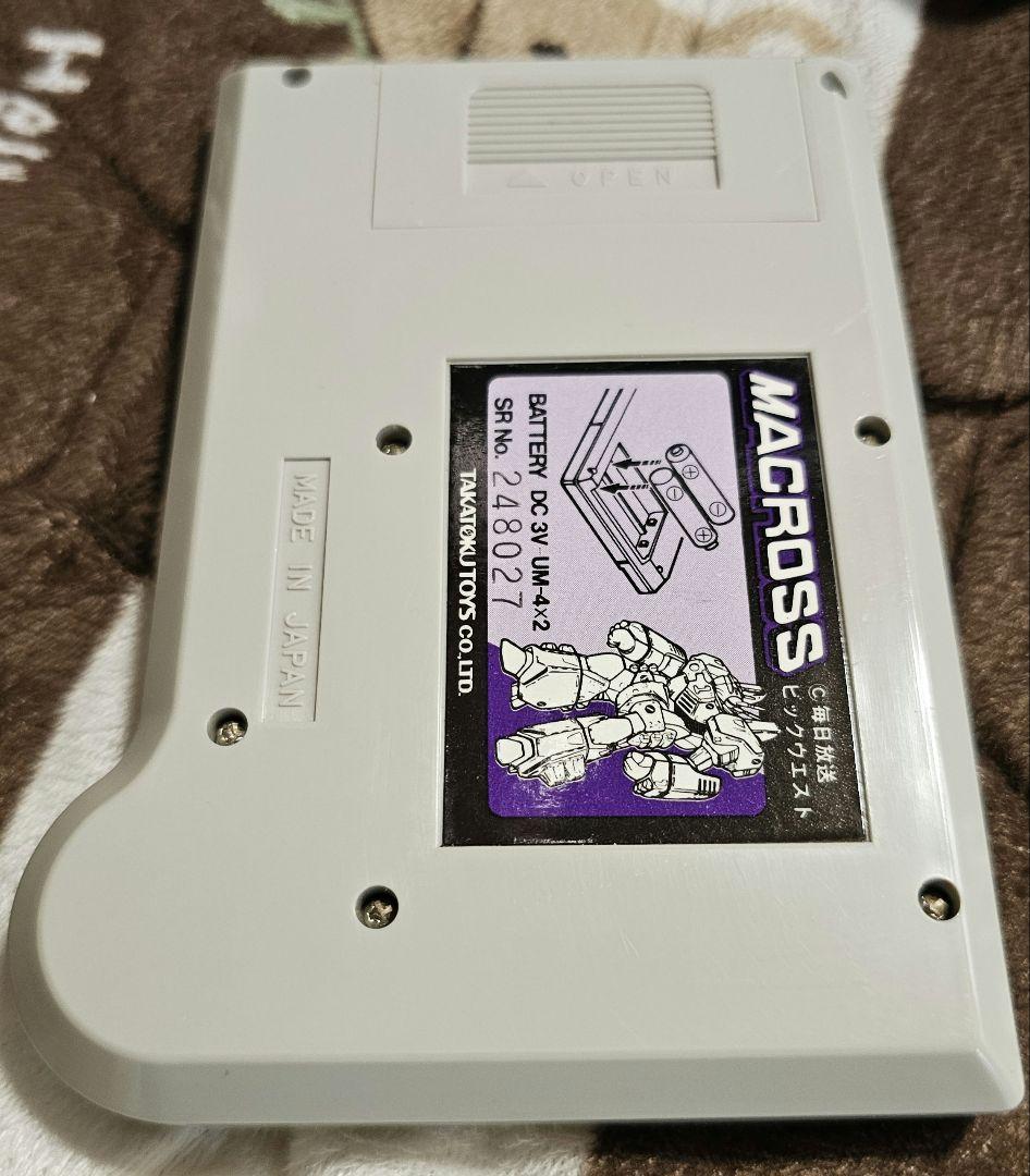 希少品 タカトクトイズ 超時空要塞マクロス スペースファイト ゲーム