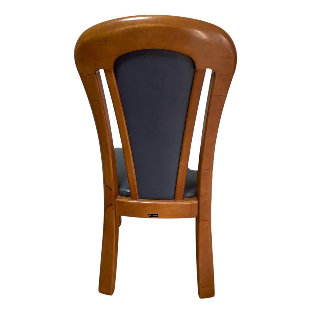 【人気】マルニ木工 maruni ダイニングチェア レザー 木製チェア 椅子　a