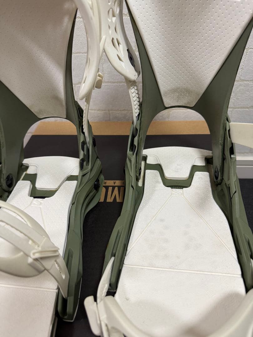 Salomon DISTRICT HPS ビンディング M ホワイト/グリーン