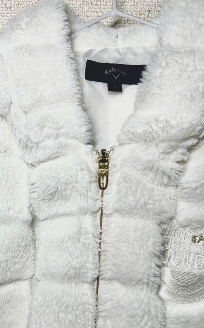 Callaway ファーベストL フード付き キャロウェイ白