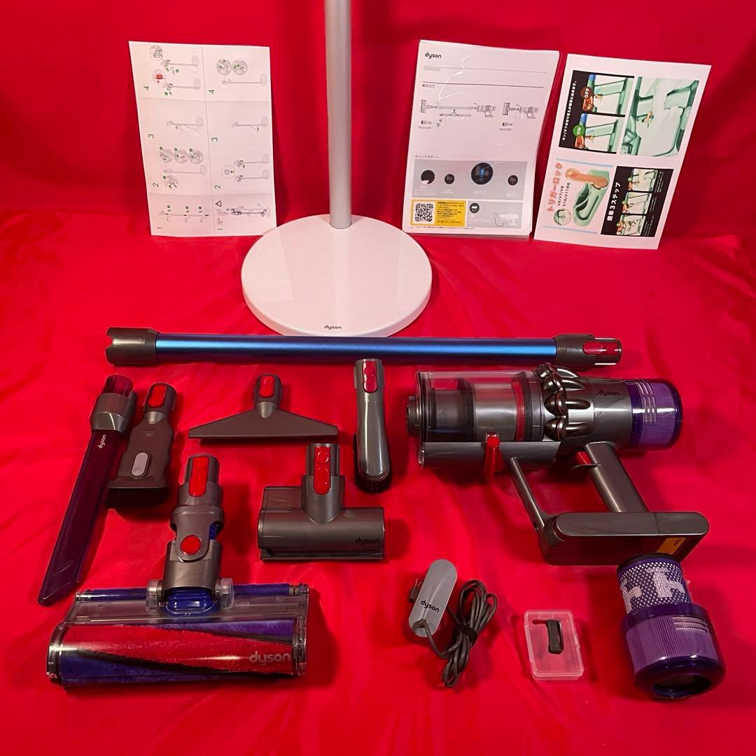 ダイソン③SV14V11純正スタンド新品パイプ ヘッド選択補強トリガーフルパーツ