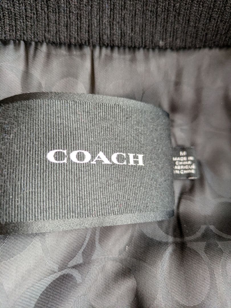 凡凡【美品】COACHメンズスタジャンMサイズ