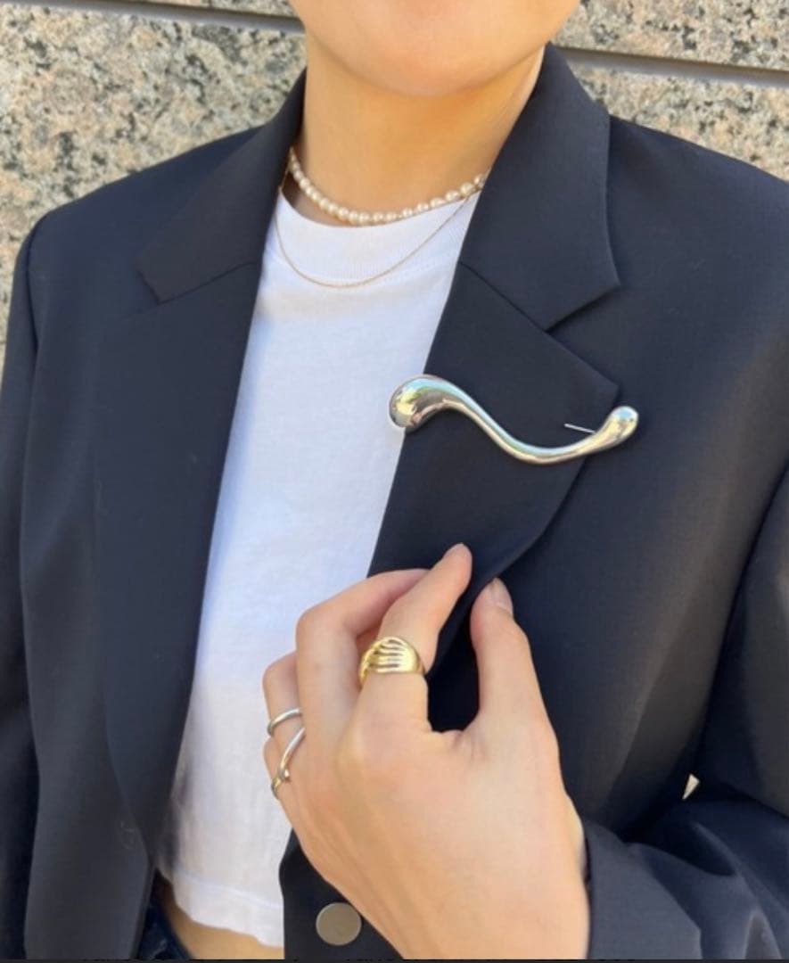 ジャミレイ　JAMIRAY WINDING ブローチ