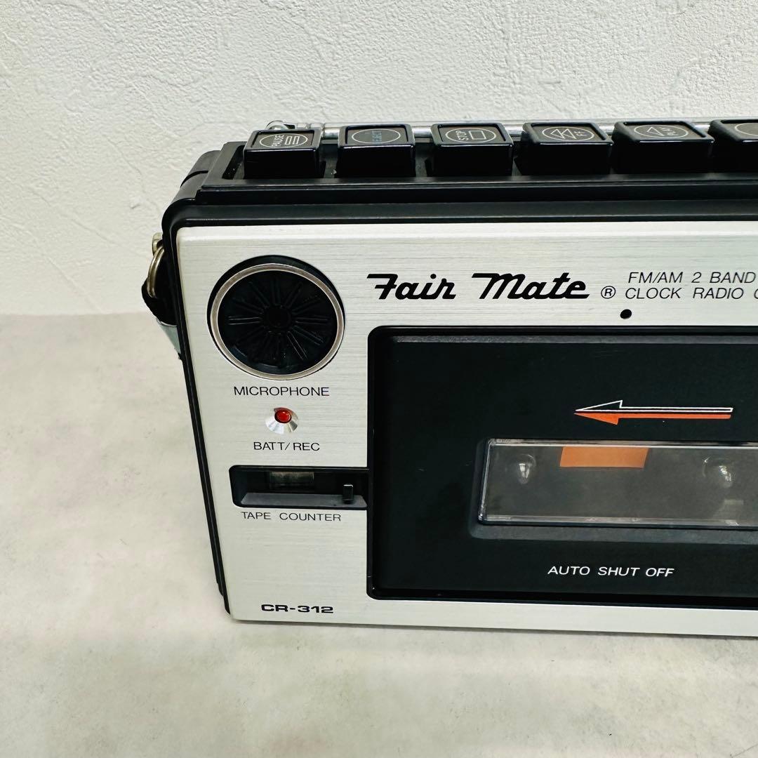ジャンク 朝日電機 FAIR MATE カセットレコーダー CR-312 - メルカリ