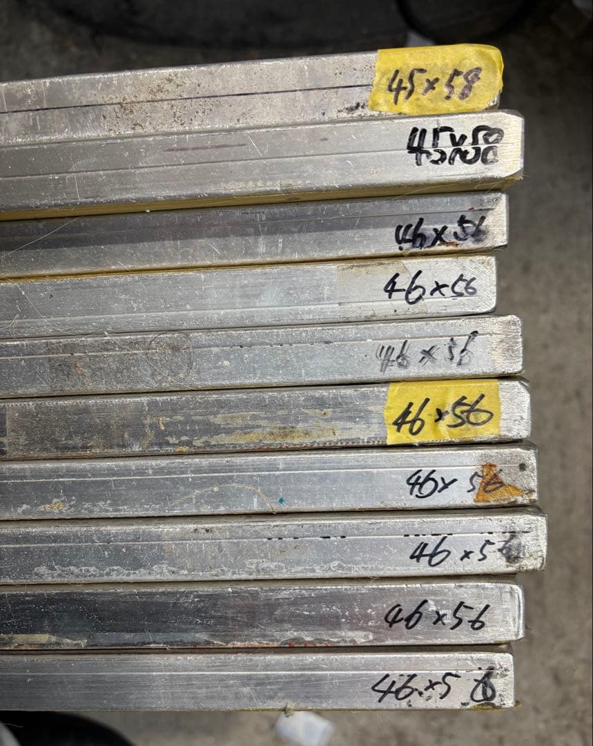 シルクスクリーンフレーム46×56、45×58 11本セット