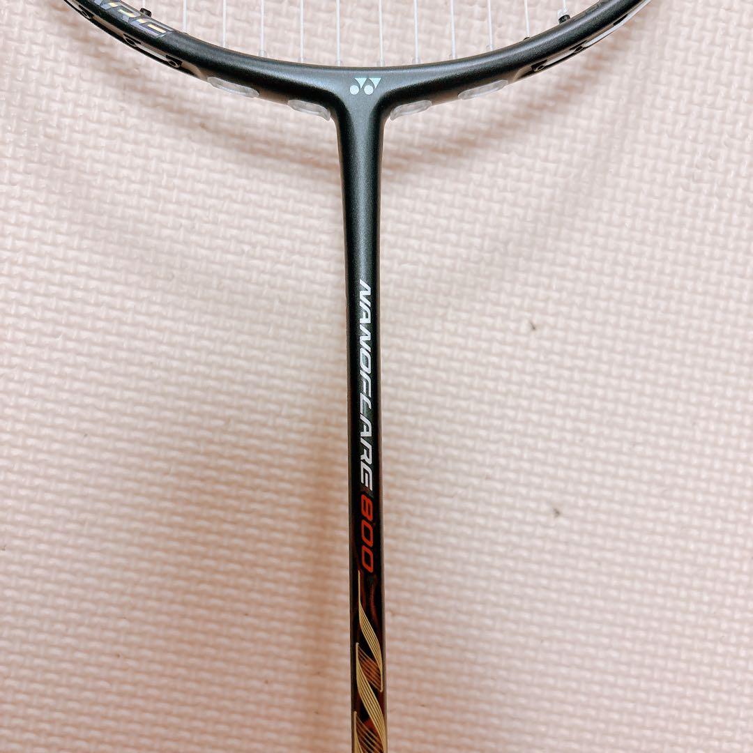 バドミントン ラケット ヨネックス ナノフレア800 廃盤 希少品 人気 極
