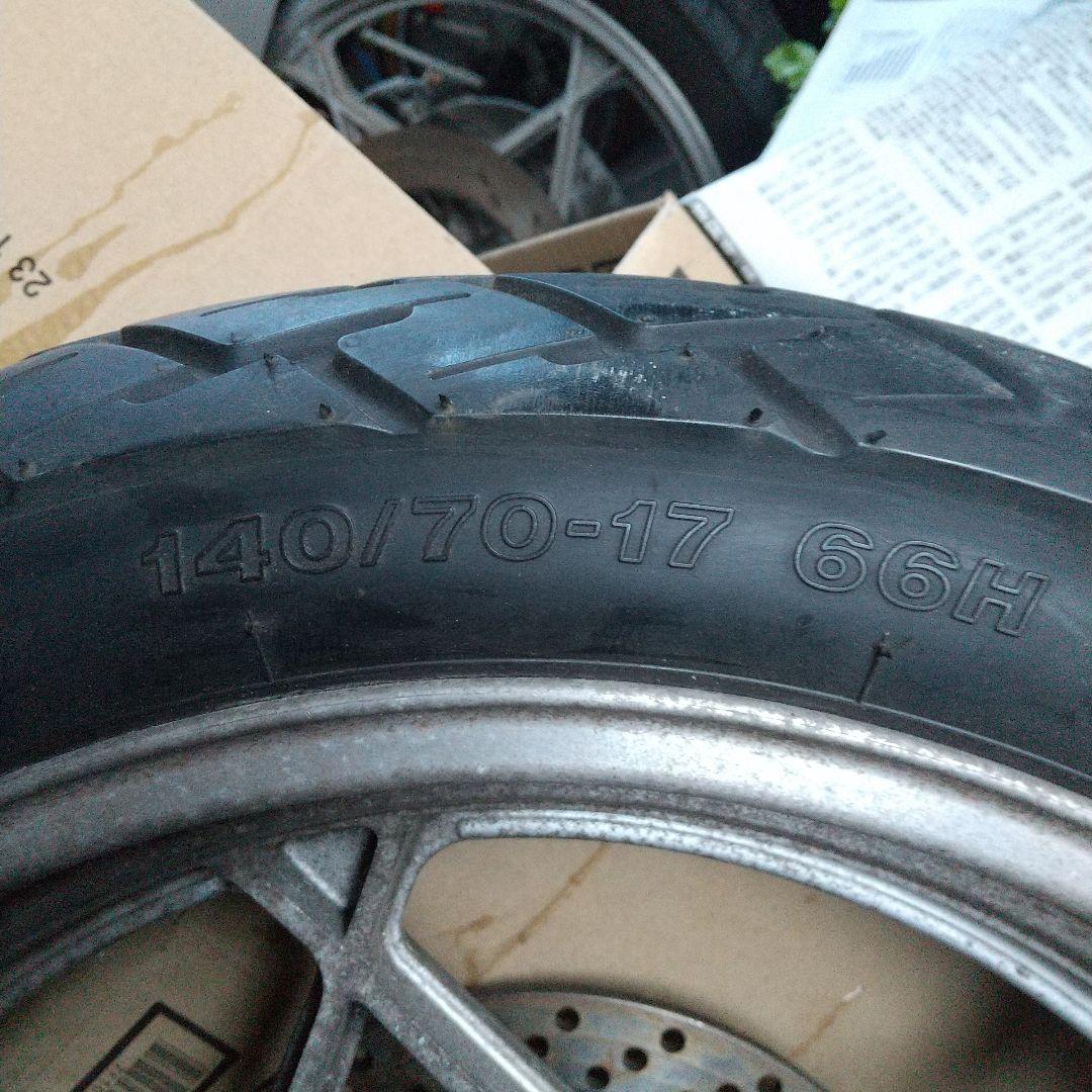 スズキGSX400Sカタナ純正星形キャストリアホイール - メルカリ