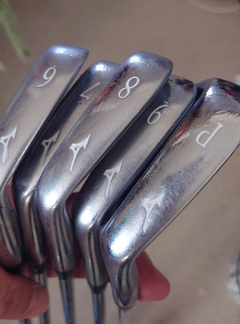 レア【クレイジーKBSシャフト】MIZUNO MP-57 アイアンセット 5本