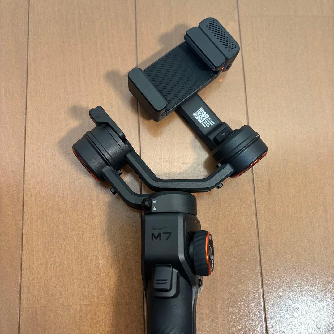 【超美品】Hohem iSteady M7 スマホジンバル AI追尾 リモコン付