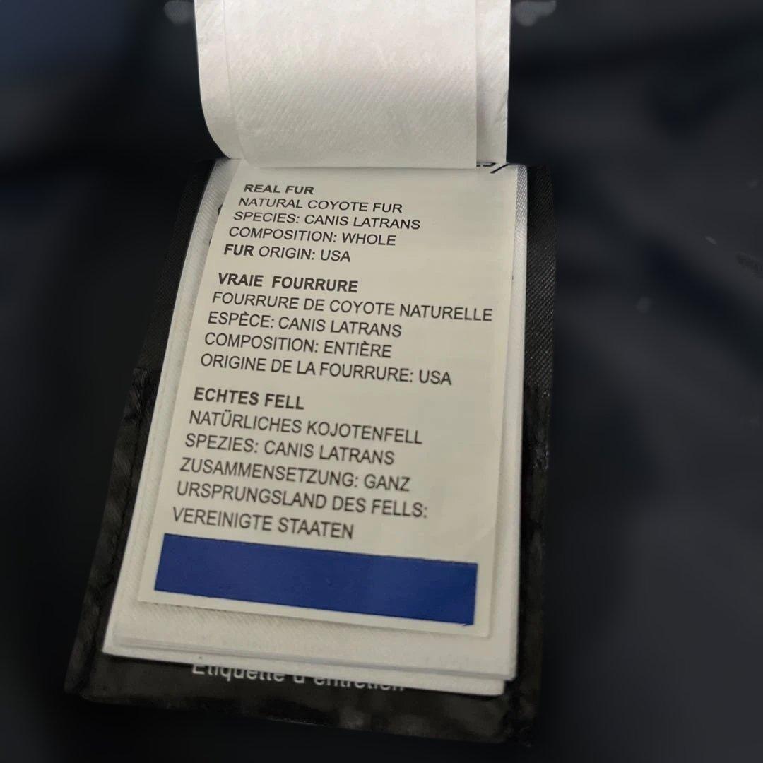 そ*ら様   フード付きダウンジャケットネイビー　美品カナ